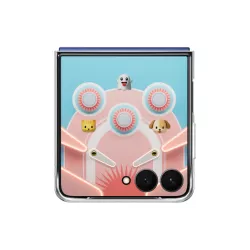 Coque personnalisable Galaxy Z Flip7 Coloris Transparent SAMSUNG EF-ZF766CTEGWW