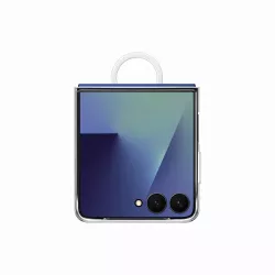 Coque personnalisable avec anneau pour Galaxy Z Flip7 Coloris Transparent SAMSUNG EF-QF766CTEGWW