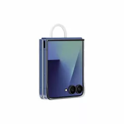 Coque personnalisable avec anneau pour Galaxy Z Flip7 Coloris Transparent SAMSUNG EF-QF766CTEGWW