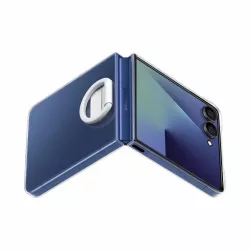 Coque personnalisable avec anneau pour Galaxy Z Flip7 Coloris Transparent SAMSUNG EF-QF766CTEGWW