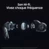 SAMSUNG Ecouteurs Galaxy Buds 4 Pro Coloris Noir SM-R640NZKAXEF
