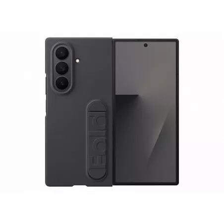 Coque en silicone avec support (+ film de protection AR) Couleur Noir SAMSUNG EF-MF966CBEGWW