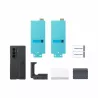 Coque en silicone avec support (+ film de protection AR) Couleur Noir SAMSUNG EF-MF966CBEGWW