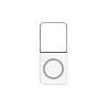 Galaxy Z Flip7 Coque transparente magnétique 'Designed for Samsung' GP-FFF766YCATW