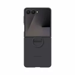Galaxy Z Flip7 Coque silicone avec anneau Samsung EF-PF766TBEGWW