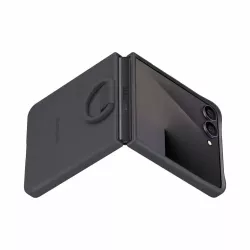 Galaxy Z Flip7 Coque silicone avec anneau Samsung EF-PF766TBEGWW