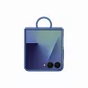 Galaxy Z Flip7 Coque silicone avec anneau Samsung Bleu Nuit EF-PF766TNEGWW