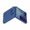 Galaxy Z Flip7 Coque silicone avec anneau Samsung Bleu Nuit EF-PF766TNEGWW
