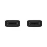 Câble USB Type-C - USB Type-C 1m 25W Couleur : Noir SAMSUNG EP-DA705BBEGWW