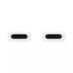 Câble USB Type-C - USB Type-C 1m 25W Couleur : Blanc SAMSUNG EP-DA705BWEGWW