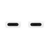 Câble USB Type-C - USB Type-C 1m 25W Couleur : Blanc SAMSUNG EP-DA705BWEGWW