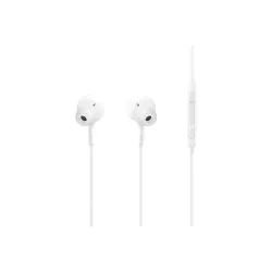 Ecouteurs intra auriculaires filair Cable tissu Blanc Sound by AKG, USB type C SAMSUNG - EO-IC100BWEGEU