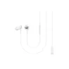 Ecouteurs intra auriculaires filair Cable tissu Blanc Sound by AKG, USB type C SAMSUNG - EO-IC100BWEGEU