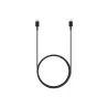 Câble de charge USB-C vers USB-C, longueur 1,8m, charge rapide 25W Coloris Noir SAMSUNG EP-DX310JBEGEU
