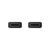 Câble de charge USB-C vers USB-C, longueur 1,8m, charge ultra rapide 45W Coloris Noir SAMSUNG EP-DX510JBEGEU