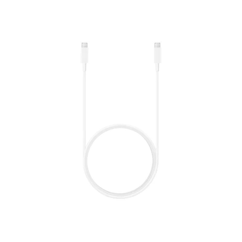 Câble de charge USB-C vers USB-C, longueur 1,8m, charge ultra rapide 45W Coloris Blanc SAMSUNG EP-DX510JWEGEU