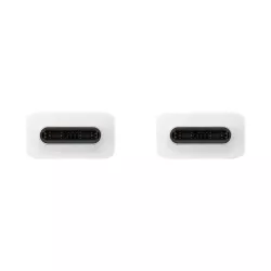Câble de charge USB-C vers USB-C, longueur 1,8m, charge ultra rapide 45W Coloris Blanc SAMSUNG EP-DX510JWEGEU