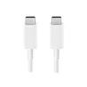 Câble de charge USB-C vers USB-C, longueur 1,8m, charge ultra rapide 45W Coloris Blanc SAMSUNG EP-DX510JWEGEU