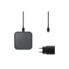 Pad Induction plat, Charge Rapide 15W (chargeur secteur non inclus) Coloris Noir SAMSUNG EP-P2400BBEGEU