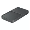 Pad Induction plat DUO Watch, Charge Rapide 15W (chargeur secteur non inclus). Compatible avec Apple. Coloris Noir…