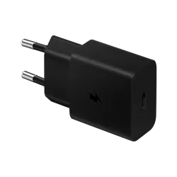 Chargeur Secteur 15W USB C (avec câble) Coloris Noir SAMSUNG EP-T1510XBEGEU