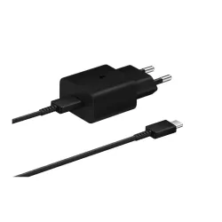 Chargeur Secteur 15W USB C (avec câble) Coloris Noir SAMSUNG EP-T1510XBEGEU