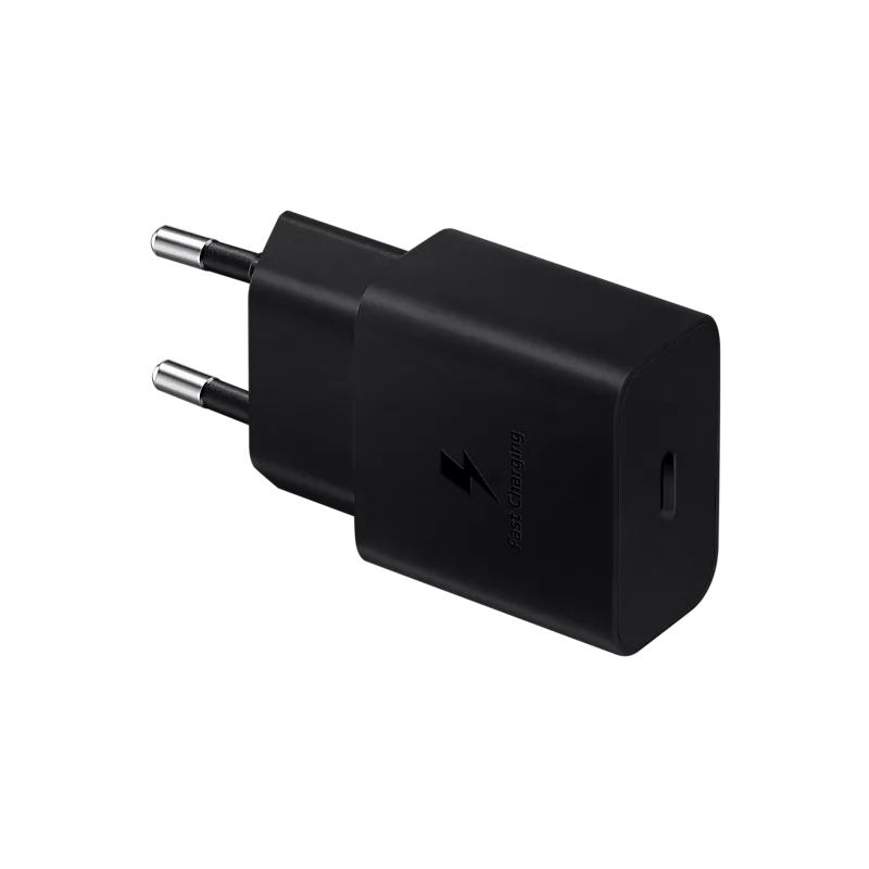 Chargeur Secteur 15W USB C (sans câble) Coloris Noir SAMSUNG EP-T1510NBEGEU