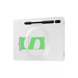 Strap Cover Tab S8 Coloris Blanc Coque arrière avec lanière pour meilleure prise en main SAMSUNG - EF-GX700CWEGWW