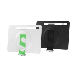 Strap Cover Tab S8 Coloris Blanc Coque arrière avec lanière pour meilleure prise en main SAMSUNG - EF-GX700CWEGWW