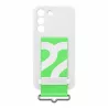 Galaxy S22 Coque silicone avec laniere Blanc SAMSUNG - EF-GS901TWEGWW