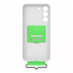 Galaxy S22 Coque silicone avec laniere Blanc SAMSUNG - EF-GS901TWEGWW