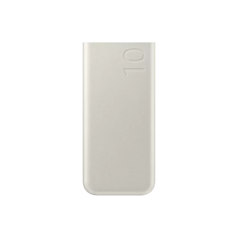 Batterie Externe 10 000 mAh Charge ULTRA rapide 25W USB typeC Charge 2 appareils simultane - BEIGE - EB-P3400XUEGEU