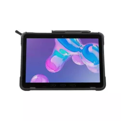 Coque renforcée (Certif. MIL STD 810G) avec support S Pen et lanière détachable Noir GP-FPT636TGCBW