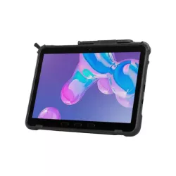 Coque renforcée (Certif. MIL STD 810G) avec support S Pen et lanière détachable Noir GP-FPT636TGCBW