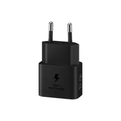 Chargeur secteur RAPIDE 25W Type C matériaux recyclés GaN sans câble Coloris Noir SAMSUNG