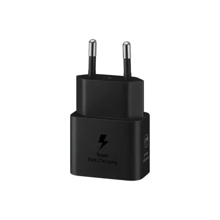 Chargeur secteur RAPIDE 25W Type C matériaux recyclés GaN sans câble Coloris Noir SAMSUNG