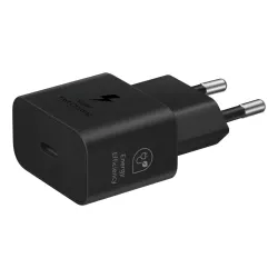 Chargeur secteur RAPIDE 25W Type C matériaux recyclés GaN sans câble Coloris Noir SAMSUNG