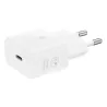 Chargeur secteur RAPIDE 25W Type C matériaux recyclés GaN sans câble Coloris Blanc SAMSUNG