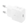 Chargeur secteur Rapide 25W Type C matériaux recyclés GaN avec câble Coloris Blanc SAMSUNG