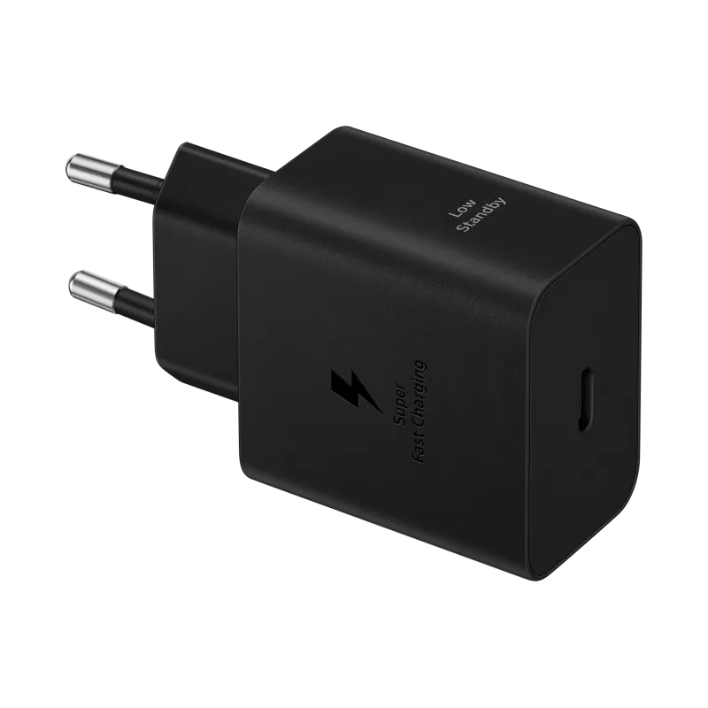 Chargeur Secteur ULTRA RAPIDE 45W Type C, GaN avec câble 45W 1,8M Coloris Noir SAMSUNG EP-T4511XBEGEU
