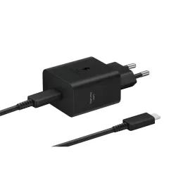 Chargeur Secteur ULTRA RAPIDE 45W Type C, GaN avec câble 45W 1,8M Coloris Noir SAMSUNG EP-T4511XBEGEU