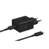 Chargeur Secteur ULTRA RAPIDE 45W Type C, GaN avec câble 45W 1,8M Coloris Noir SAMSUNG EP-T4511XBEGEU