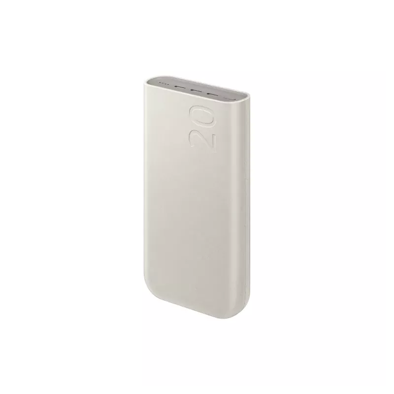 Batterie Externe 45W, 20,000mAh matériaux recyclés Coloris Beige Samsung EB-P4520XUEGEU