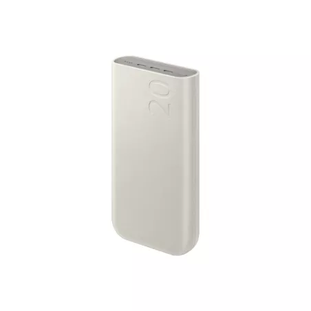 Batterie Externe 45W, 20,000mAh matériaux recyclés Coloris Beige Samsung EB-P4520XUEGEU