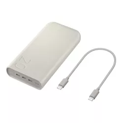 Batterie Externe 45W, 20,000mAh matériaux recyclés Coloris Beige Samsung EB-P4520XUEGEU