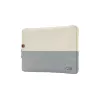 HOUSSE sleeve PC 14,1 '' bicolore Beige/Gris, protection antchoc, attache antivol , dimensions: 355*25*260mm 355x25x260