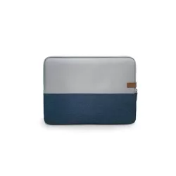 HOUSSE sleeve PC 14,1 '' bicolore BLEU, protection antchoc, attache antivol , dimensions: 355*25*260mm 355x25x260