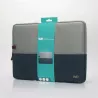 HOUSSE sleeve PC 17,3 '' bicolore BLEU, protection antchoc, attache antivol 44*30.5*2cm