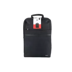Sac à dos WE CITY en taille 15.6'', matière Polyester 900D, tissu et fermeture éclaire imperméable, dos renforcé , Noir…