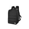Sac à dos WE ECO , conception Antivol, 15.6'', matière Eco-responsable ext rPET 900D et int rPET 210D, noir